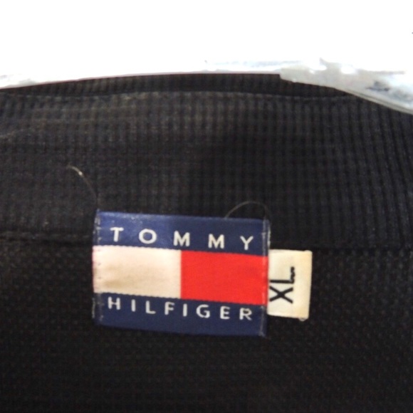 Tommy Hilfiger Men’s Casual Shirt Black Size XL - Picture 6 of 7